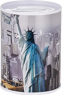 Boîte à monnaie harmony statue de la liberté taille : 7,5 x 10,5