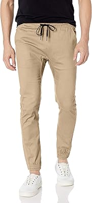 Pantalon en sergé extensible coupe slim brooklyn athletics pour hommes