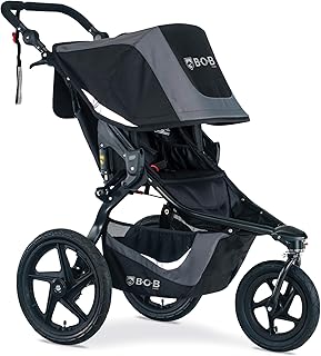 Poussette de jogging pop gear revolution flex 3.0 - noir graphite