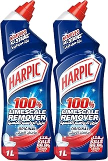 Nettoyant wc harpic original, 100 % anticalcaire, 1 litre (lot de 2)