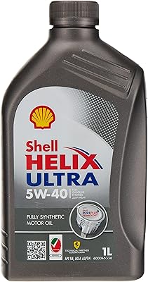 Huile moteur entièrement synthétique shell helix ultra 5w-40, 1 litre