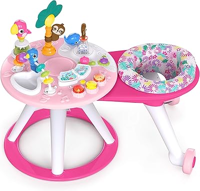 Bright starts around the way go table et centre d'activités 2 en 1