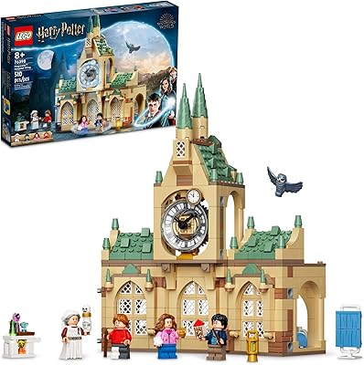 Lego harry potter 76398 kit de construction de la salle de l'hôpital