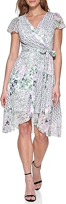 Robe imitation portefeuille pour femme