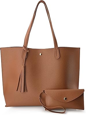 Sac bandoulière pour femme en simili cuir grainé au design simple, m