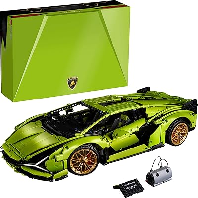 Lego technic 42115 kit de construction lamborghini sián fkp 37 pour adulte