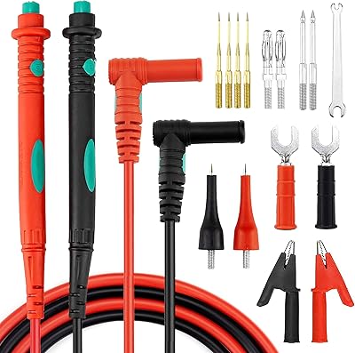 Kit de fils de test multi-sondes, fils de test avec doubles poignées antidérapantes