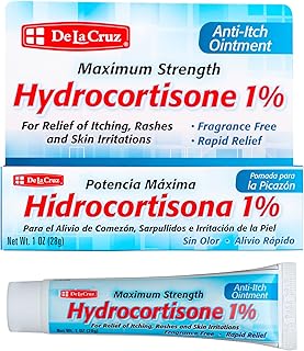 Solution d'hydrocortisone à 1 % de la cruz pour les démangeaisons, force maximale