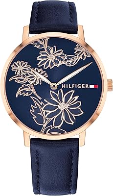 Montre à quartz analogique tommy hilfiger pour femme
