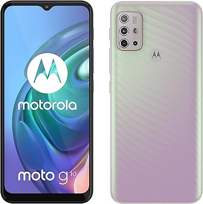 Téléphone intelligent 4g/lte débloqué en usine motorola moto g10 double sim 64 go