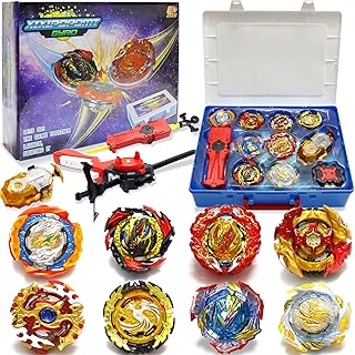 Bey battling top star gyro lifting toy set 8 têtes