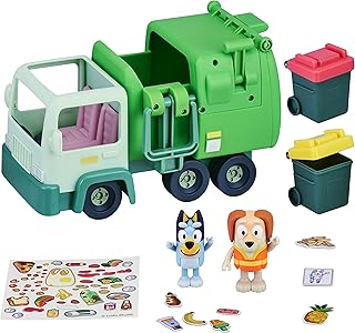 Camion poubelle - figurines articulées bluey et ben man avec ensemble de jeu, multicolore. Optimisez votre budget avec Diaytar Sénégal