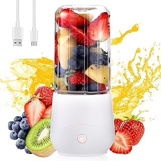 Mélangeur électrique portable rechargeable par usb avec mélangeur sans fil à 4 lames