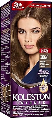 Wella koleston coloration intense 306-1 blond cendré foncé