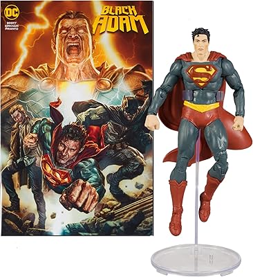 Mcfarlane toys - figurine dc direct 7 pouces avec bandes dessinées - black