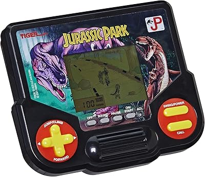 Jeu vidéo lcd électronique jurassic park de tiger electronics un jeu
