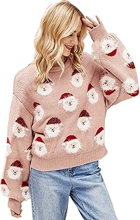 Pull tricoté de noël laid avec un motif de père amusant pour la fête