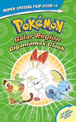 Gigantamax clash / bataille pour le z-ring (flip book pokémon super spécial)