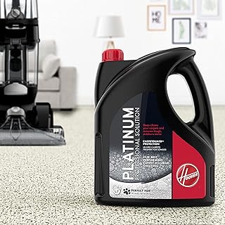 Solution de nettoyage de tapis professionnelle hoover platinum, pour laver tous types