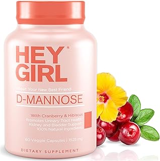 Capsules de d-mannose soulagement des infections urinaires à action rapide nettoyant et désinfectant