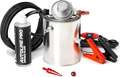 Détecteur de fuite de fumée de voiture alimenté par batterie autoline pro, testeur