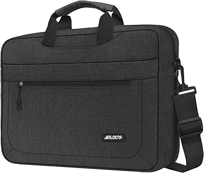 Sac à bandoulière en polyester mosiso pour ordinateur portable, sac de transport