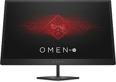 Moniteur fhd hp omen 25 245 pouces 2 hdmi un port d'affichage taux