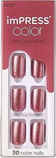 Faux ongles colorés kiss empress rose cacahuète kimc006c