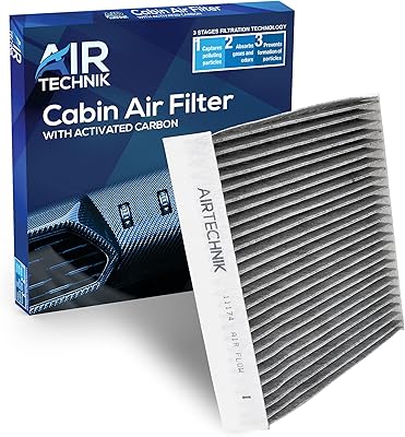 Filtre à air d'habitacle airtechnik cf11174 avec charbon actif | pour ford fusion