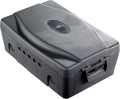 Prise principale boîte résistante aux intempéries noir ip54 prise électrique extérieure alimentation