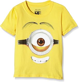 Chemisier minions stuart face design pour garçon (lot de 1)