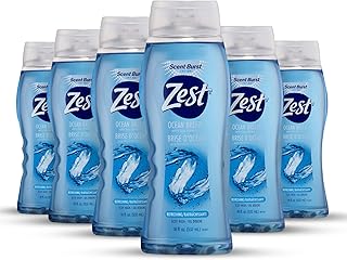 Nettoyant hydratant pour le corps zest ocean breeze 532 ml (paquet de 6)