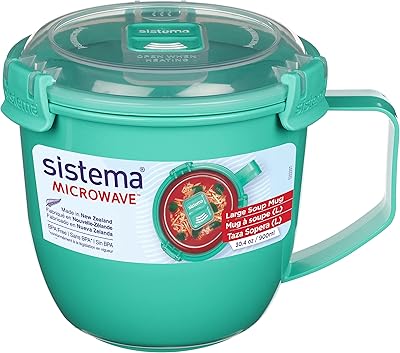 Tasse à soupe sistema to go taille l 1 pièce les couleurs