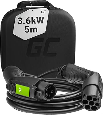 Câble de charge green seal® gc type 1 pour véhicules électriques