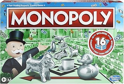 Jeu de société familial monopoly pour 2 à 6 joueurs jeu