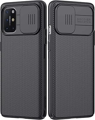 Coque nillkin oneplus 9 pro, série camshield avec couvercle coulissant pour appareil photo
