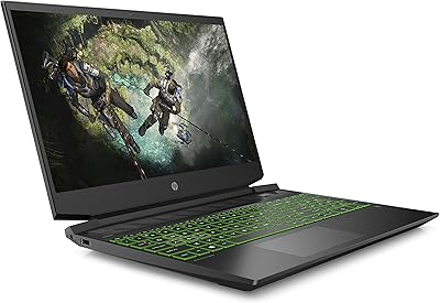 Ordinateur portable de jeu hp pavilion power 15-ec0000na avec écran fhd de 15,6