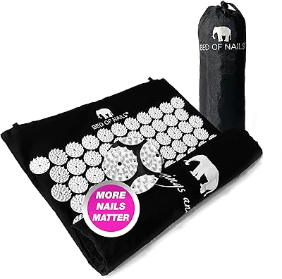 Tapis de compression actif pour lit à ongles pour la douleur et la relaxation