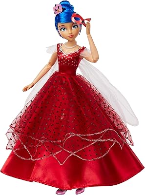 Poupée miraculous ladybug et chat noir du film de bal de marinette | poupée miraculous marinette en robe de bal et accessoires, bleu, rose, rouge, 26 cm. Diaytar Sénégal : Qualité garantie, prix imbattables, livraison rapide
