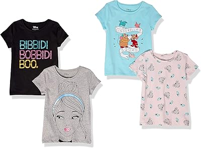 T-shirt à manches courtes amazon essentials pour fille disney | marvel