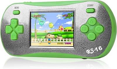 Console de jeu portable à écran couleur de 2,5 pouces préchargée avec 260