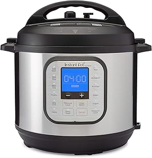 Autocuiseur électrique polyvalent instant pot duo nova, acier inoxydable, 8 litres