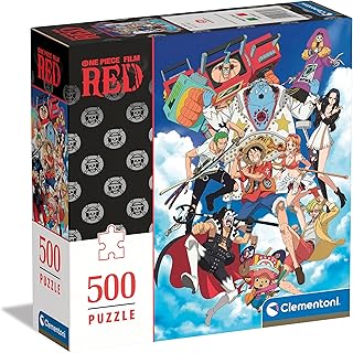 Clementoni 80689 one red film 500 pièces, puzzle pour adultes, fabriqué en italie