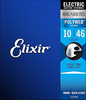 Cordes de guitare électrique alexar polyweb, légères (standard .010-.046)