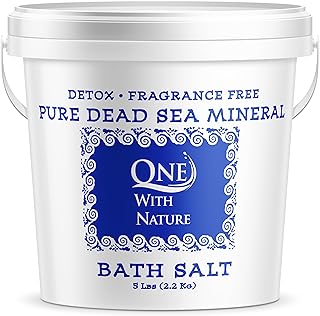Sel de bain minéral 100 % mer morte 2,27 kg sans parfum