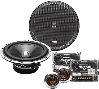 Système de haut-parleurs bidirectionnels hautes performances scar audio spx-65c de 6,5 pouces