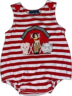 Kristin lynn kids applique farm summer bubble pour bébé garçon confort de luxe