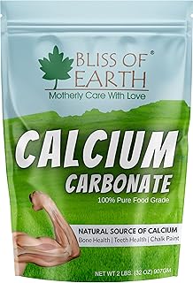 Bliss of earth 32 oz de poudre de carbonate de calcium