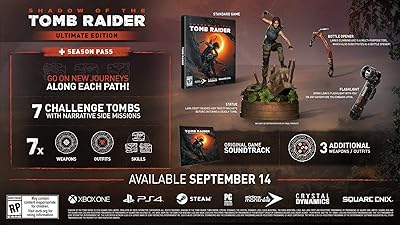 Shadow of the tomb raider - édition collector ultime - playstation 4