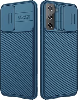 Nillkin protection cover pour galaxy s21 plus - camshield cover avec couvercle coulissant pour appareil photo, coque de protection fine pour samsung galaxy s21+ 6,7 pouces, bleu. Diaytar Sénégal : Achetez plus, dépensez moins